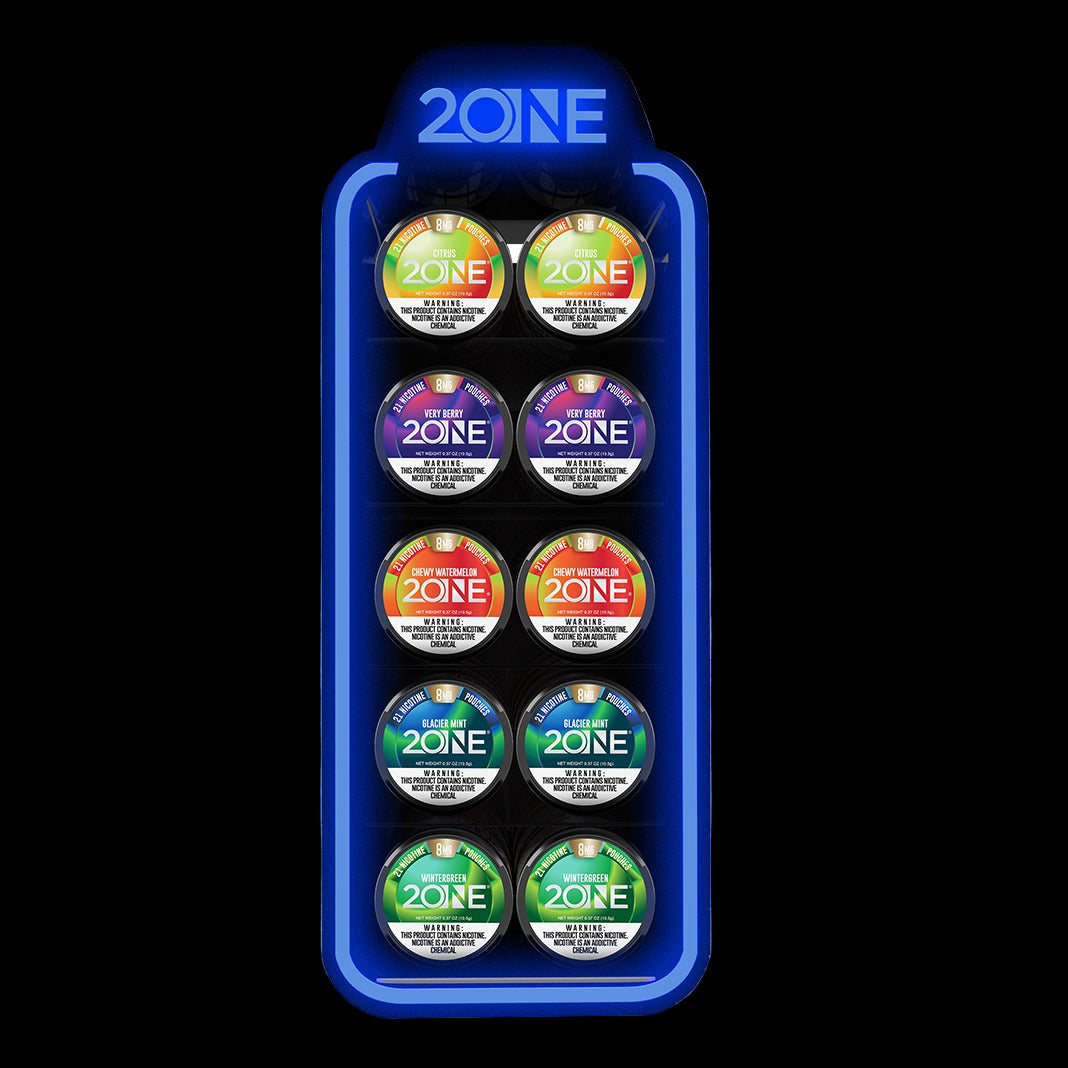 2ONE Pre-filled LED Display (50 Cans)